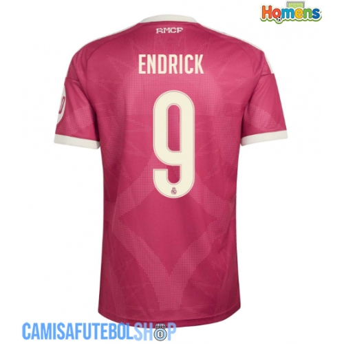 Camisa de time de futebol Real Madrid Endrick #9 Replicas 3º Equipamento 2026-27 Manga Curta